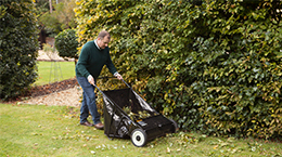 The Handy Push Lawn Sweeper